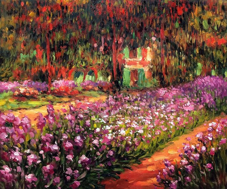 Моне Ирисы - оригинал