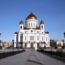 Схема вышивки «Москва. Храм»