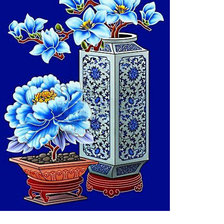 Схема вышивки «Цветы»