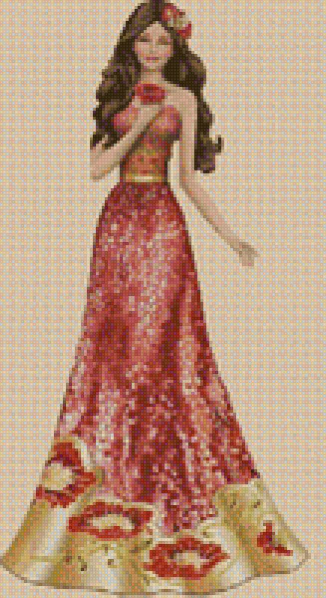 Леди - открытка, девушка, леди, женщина, ретро, картина, образ - предпросмотр