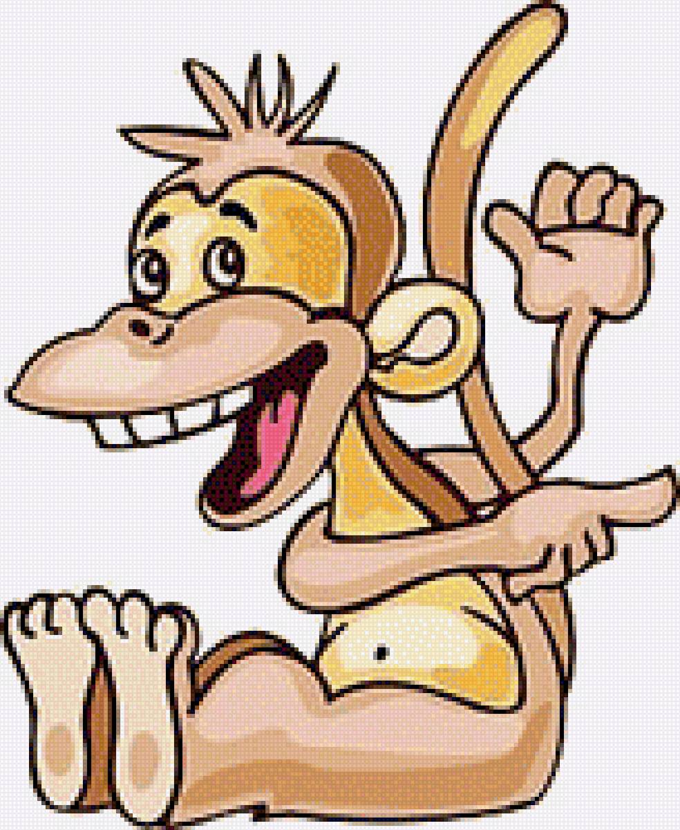 Обезьянка - животное, обезьянка, картинка - предпросмотр