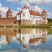 Схема вышивки «Мирский замок»