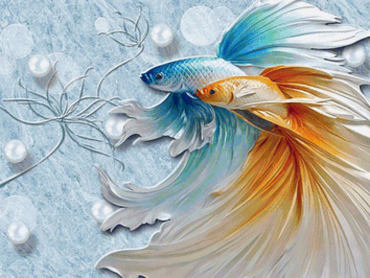 две рыбки - предпросмотр