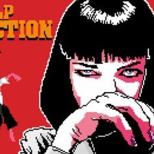 Схема вышивки «Криминальное чтиво»