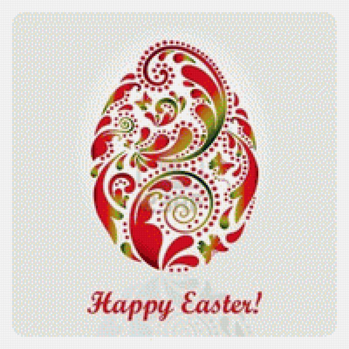 Писанка - оформление, писанка, рисунок, яйцо - предпросмотр