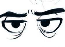 Схема вышивки «Глаза»