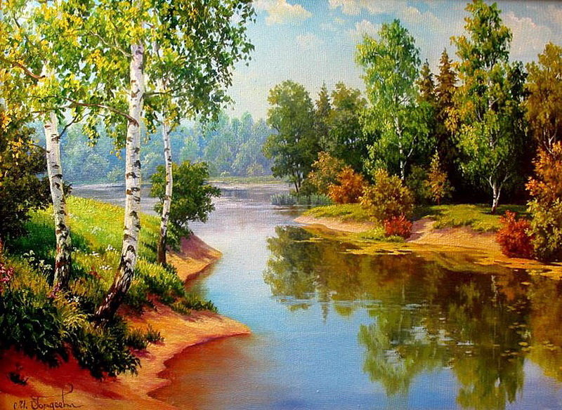 Пейзаж - оригинал