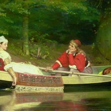 Схема вышивки «свидание»