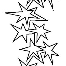 Схема вышивки «Звезды»