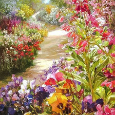 Path of Flowers.