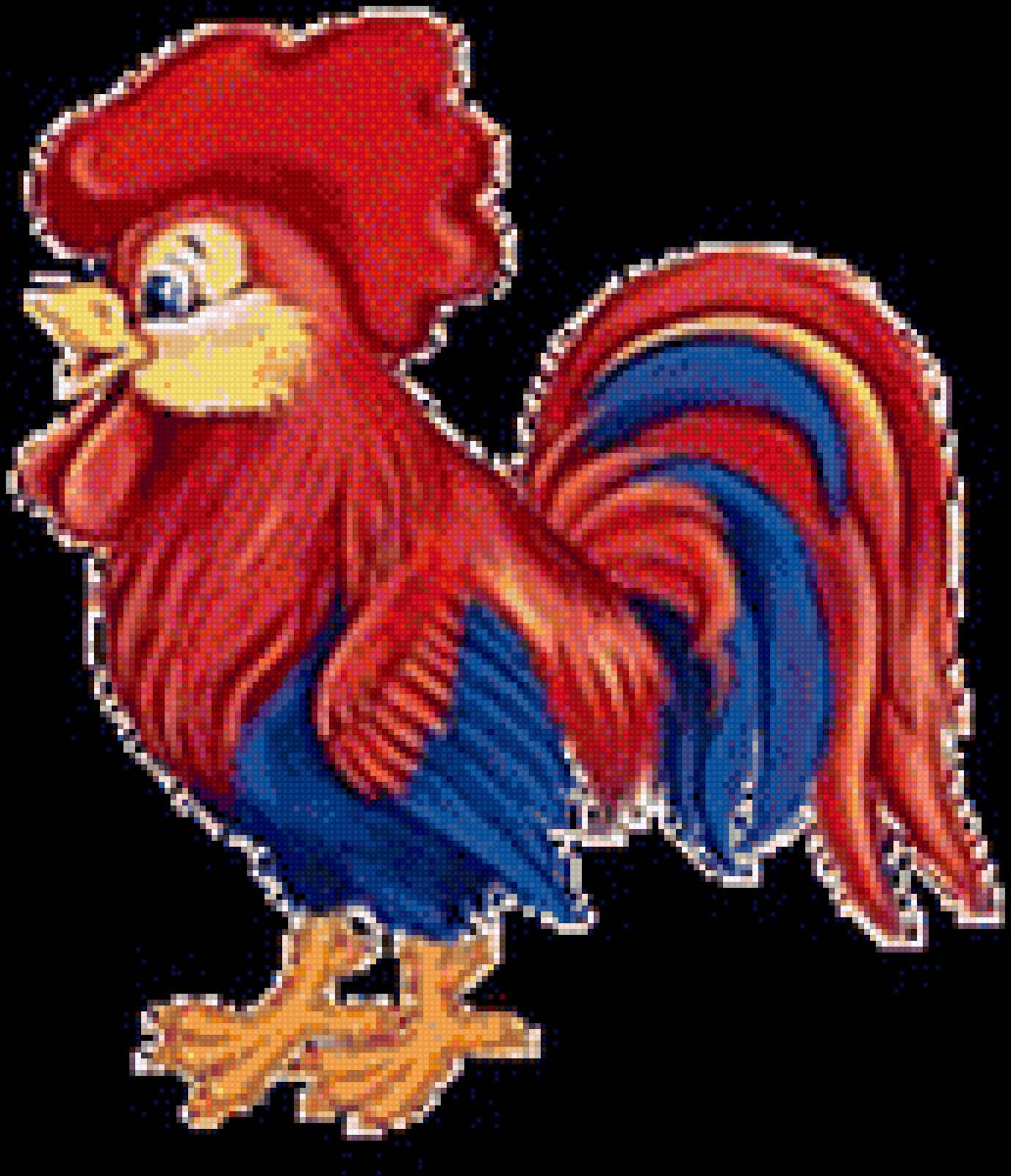 Петух - петух, птица, картинка - предпросмотр