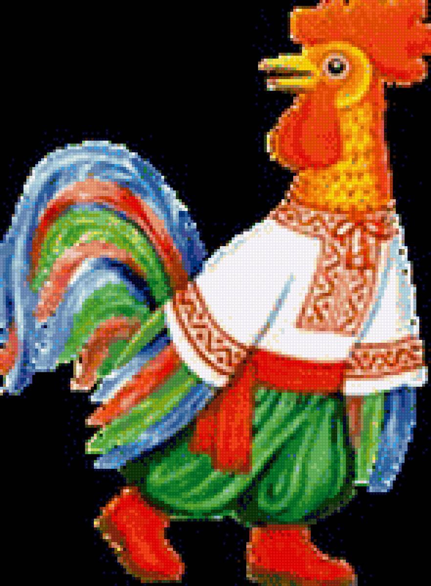 Петух - петух, картинка, птица - предпросмотр