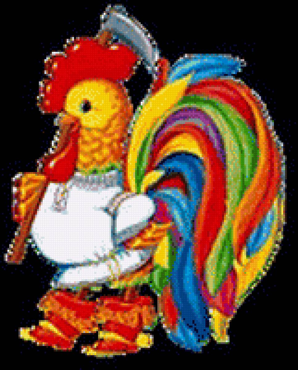 Петух - картинка, петух, птица - предпросмотр