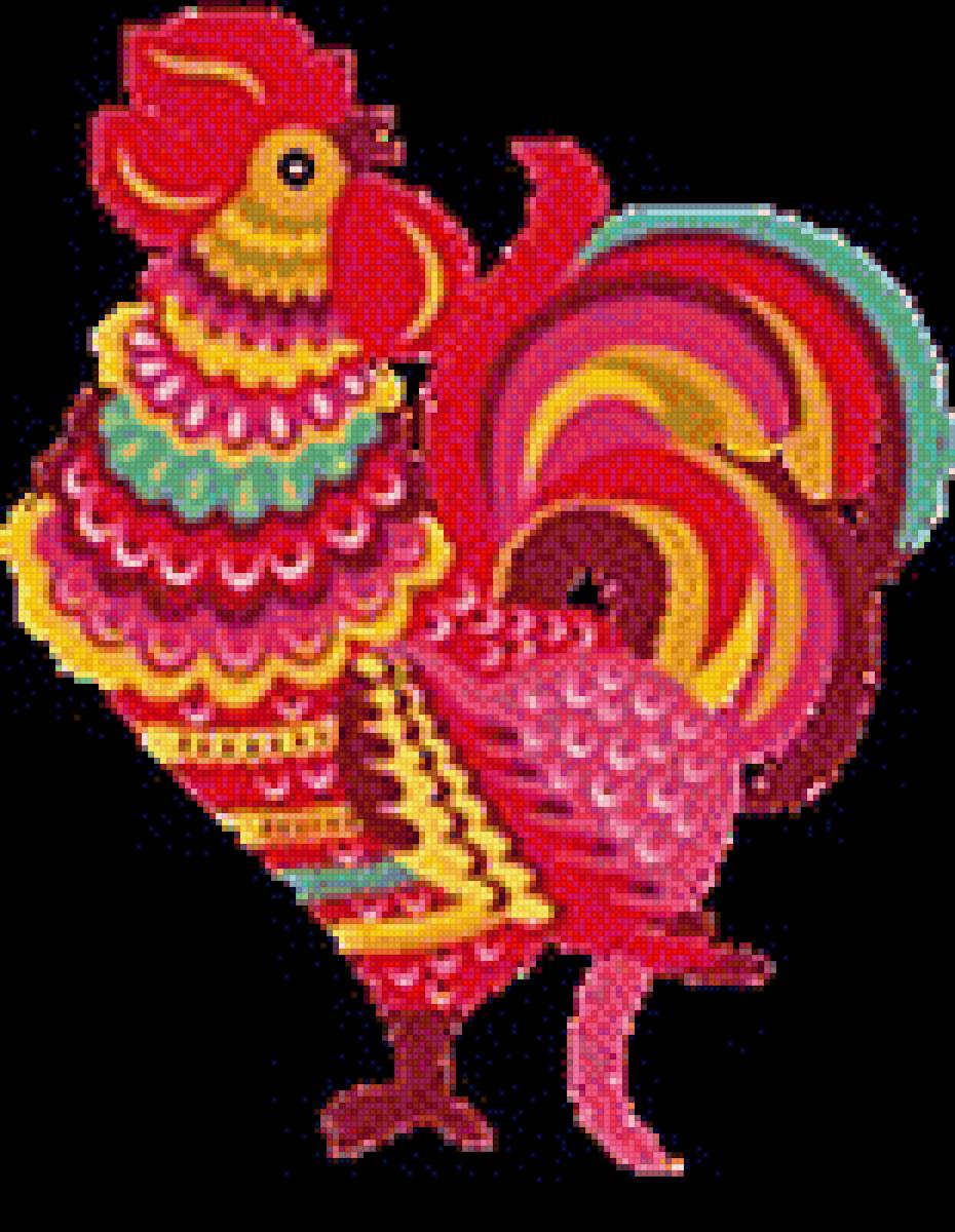 Петух - петух, птица, картинка - предпросмотр