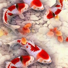 Схема вышивки «РЫБА»