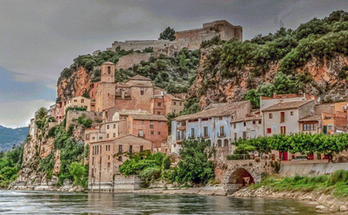 Miravet-Tarragona-Catalonia. - landscapes.scenarys. - предпросмотр