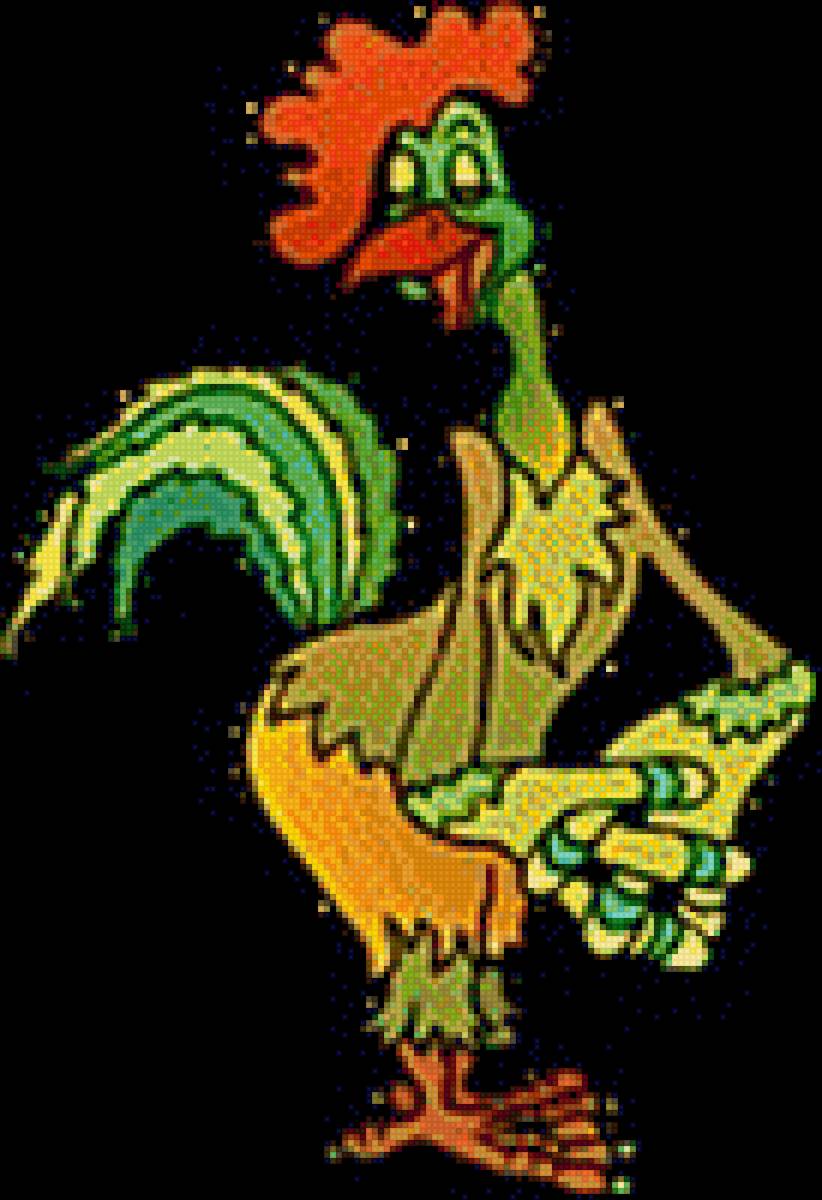 Петух - картинка, птица, петух - предпросмотр