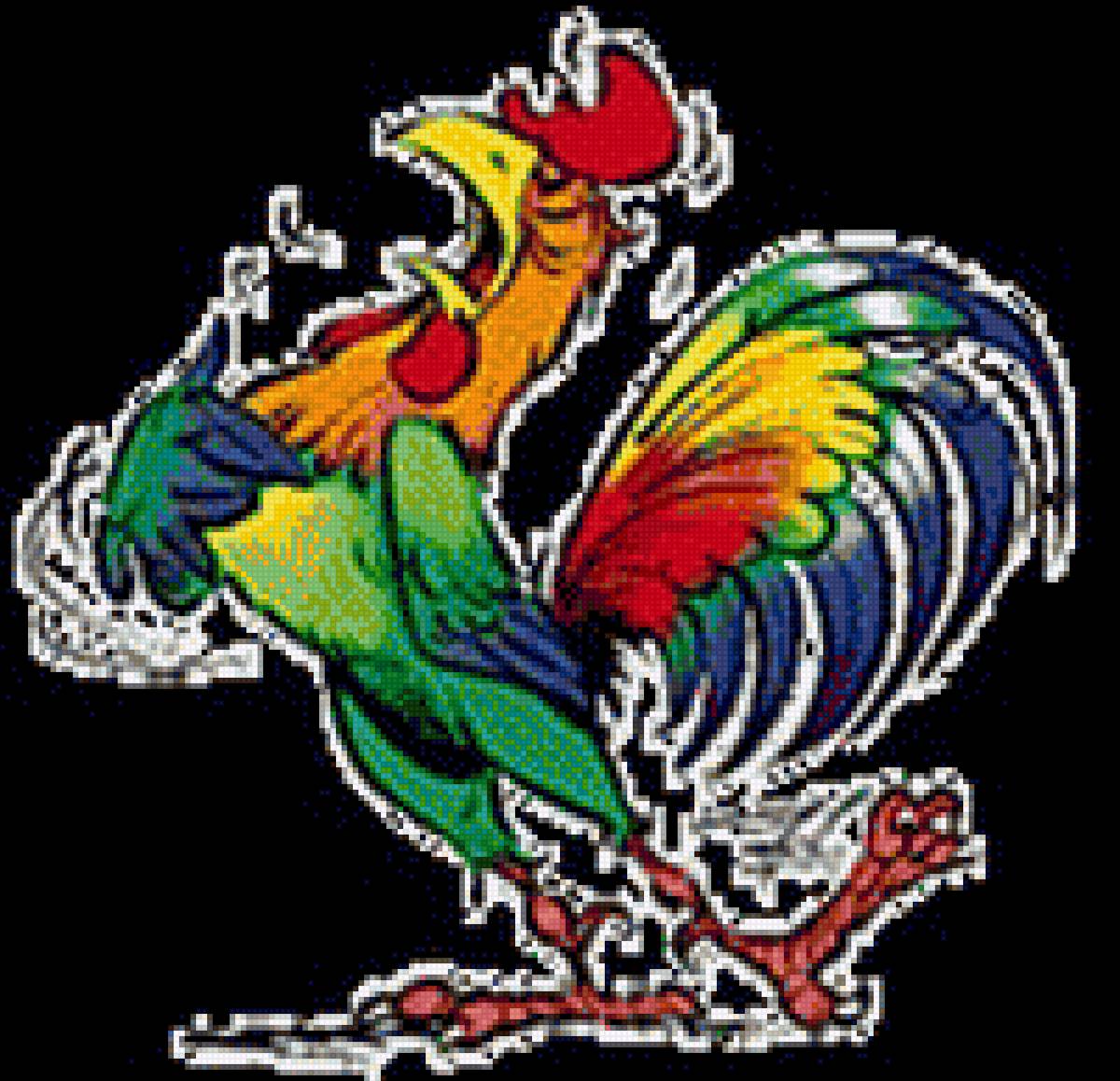 Петух - петух, картинка, птица - предпросмотр