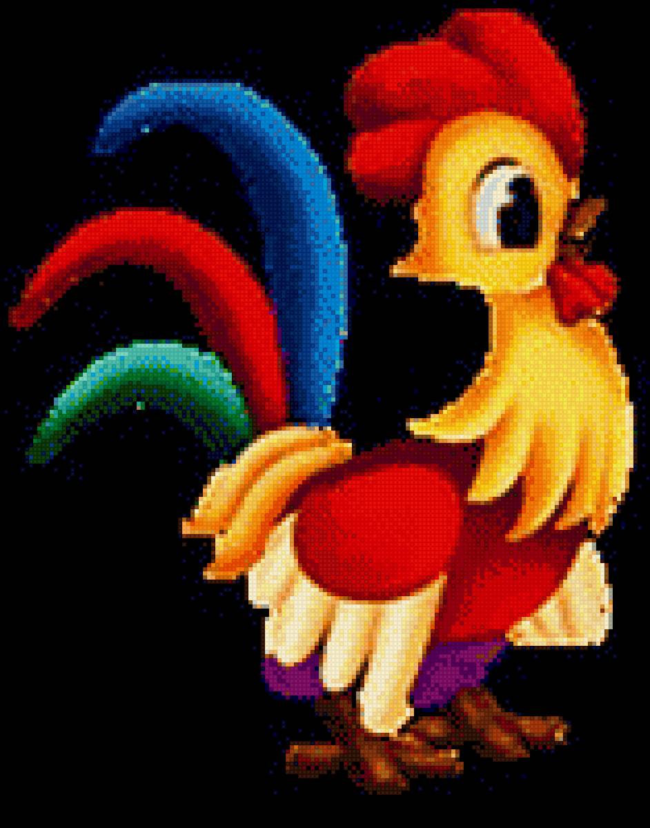 Петух - птица, картинка, петух - предпросмотр