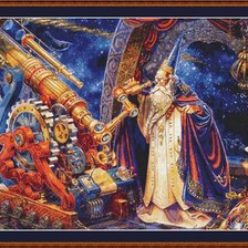 Схема вышивки «Звездочет»