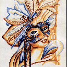 Схема вышивки «:)»