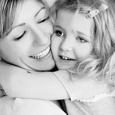 Схема вышивки «мать и дитя»