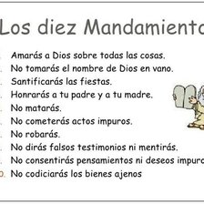 Los diez mandamientos
