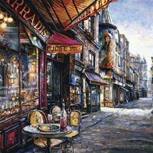 Схема вышивки «ВАДИМ СУЛЯКОВ.СТАРИННЫЕ УЛОЧКИ»