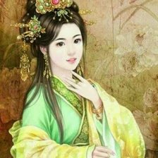 Схема вышивки «The china lady»