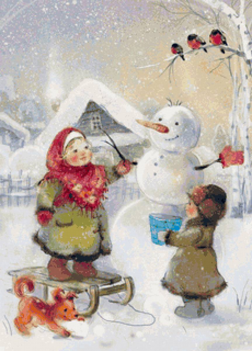 Зимние забавы - предпросмотр