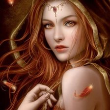 Схема вышивки «горска фея 2»