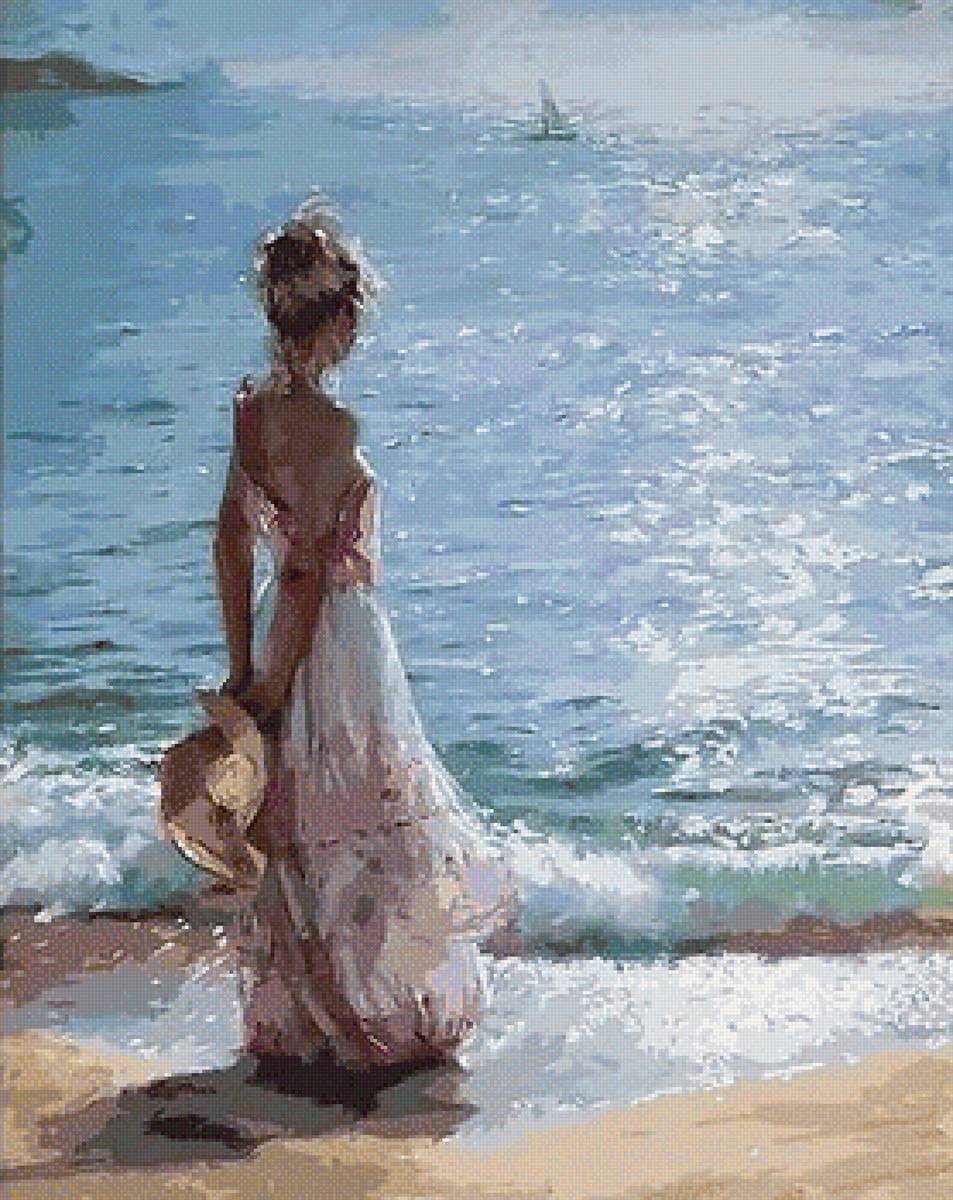 На берегу - море - предпросмотр