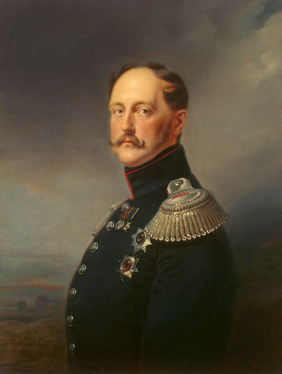 Николай 1 - портрет, романовы, история, царь - оригинал