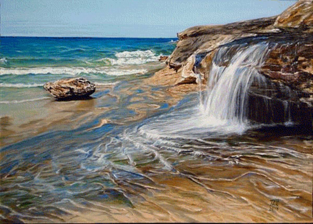 №2050958 - текушая вода, море - предпросмотр