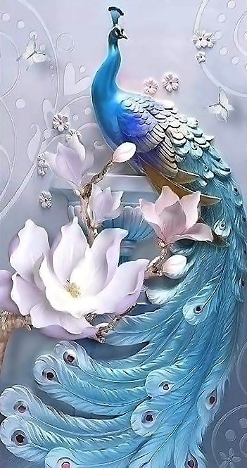 павлин - оригинал