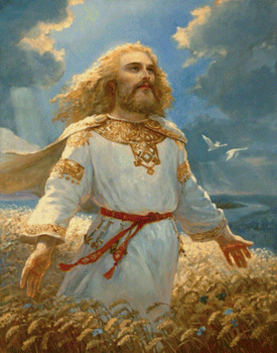 Даждьбог Андрей Шишкин - мифология, живопись, славяне, шишкин, язычество - предпросмотр