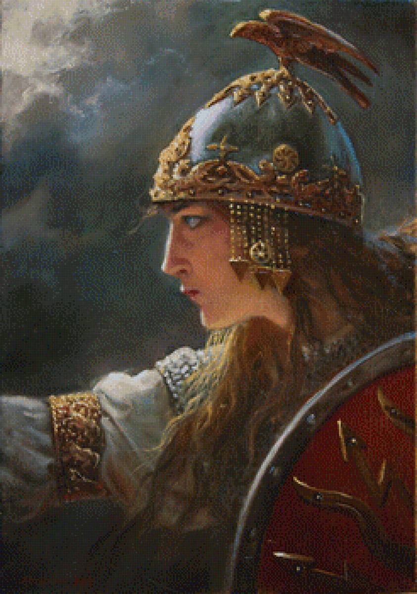 Додола Перуница Андрей Шишкин - язычество, славяне, мифология, шишкин, живопись - предпросмотр