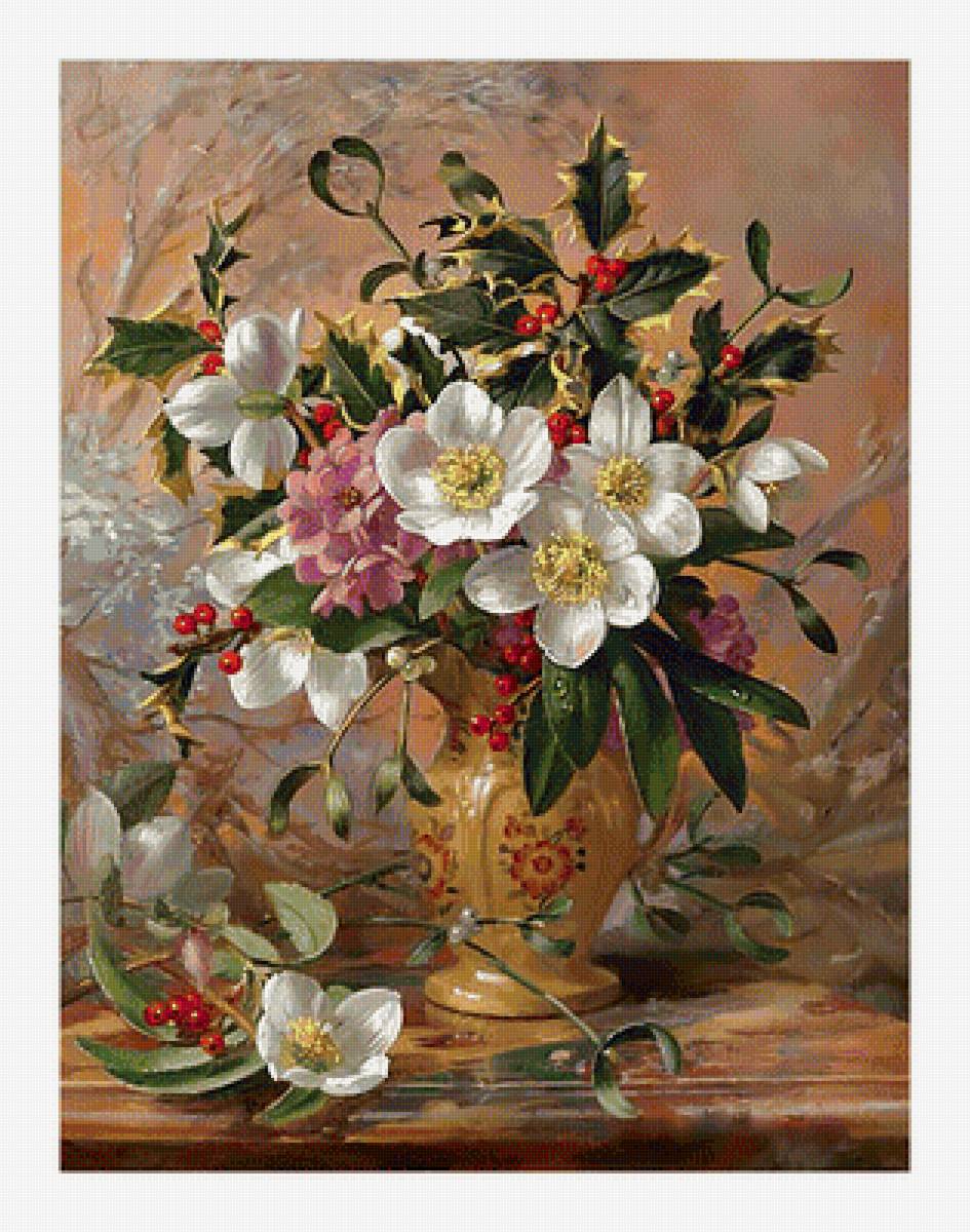 Букет. - букет, живопись, цветы - предпросмотр