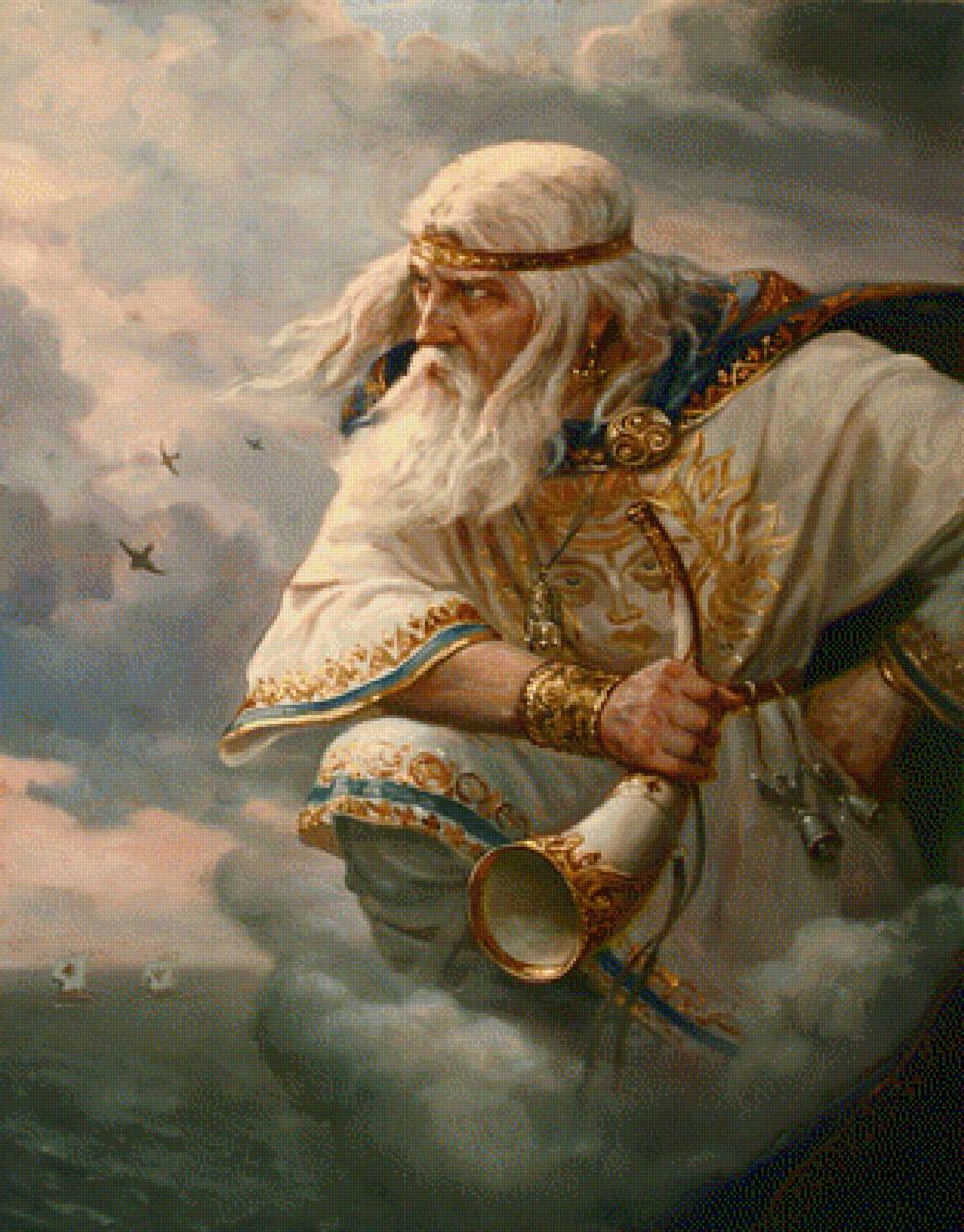 Стрибог Андрей Шишкин - язычество, шишкин, живопись, мифология, славяне - предпросмотр