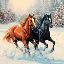 Серия -Лошади, кони