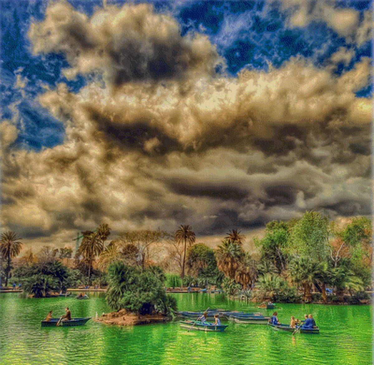 Parc de la Ciutadella-Barcelona. - sceanrys.people. - предпросмотр
