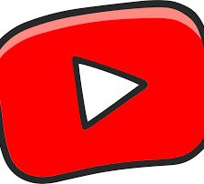 Схема вышивки «Ютуб 2»