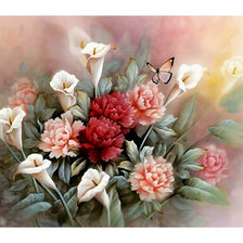 Схема вышивки «букет»