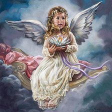 Схема вышивки «Angelochek»