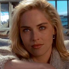 Схема вышивки «Шерон Стоун»