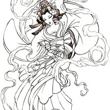 Схема вышивки «Танец»