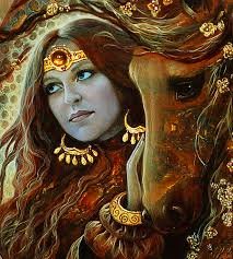 Берегиня - образ, берегиня, славянка, картина, женщина, красавица - оригинал