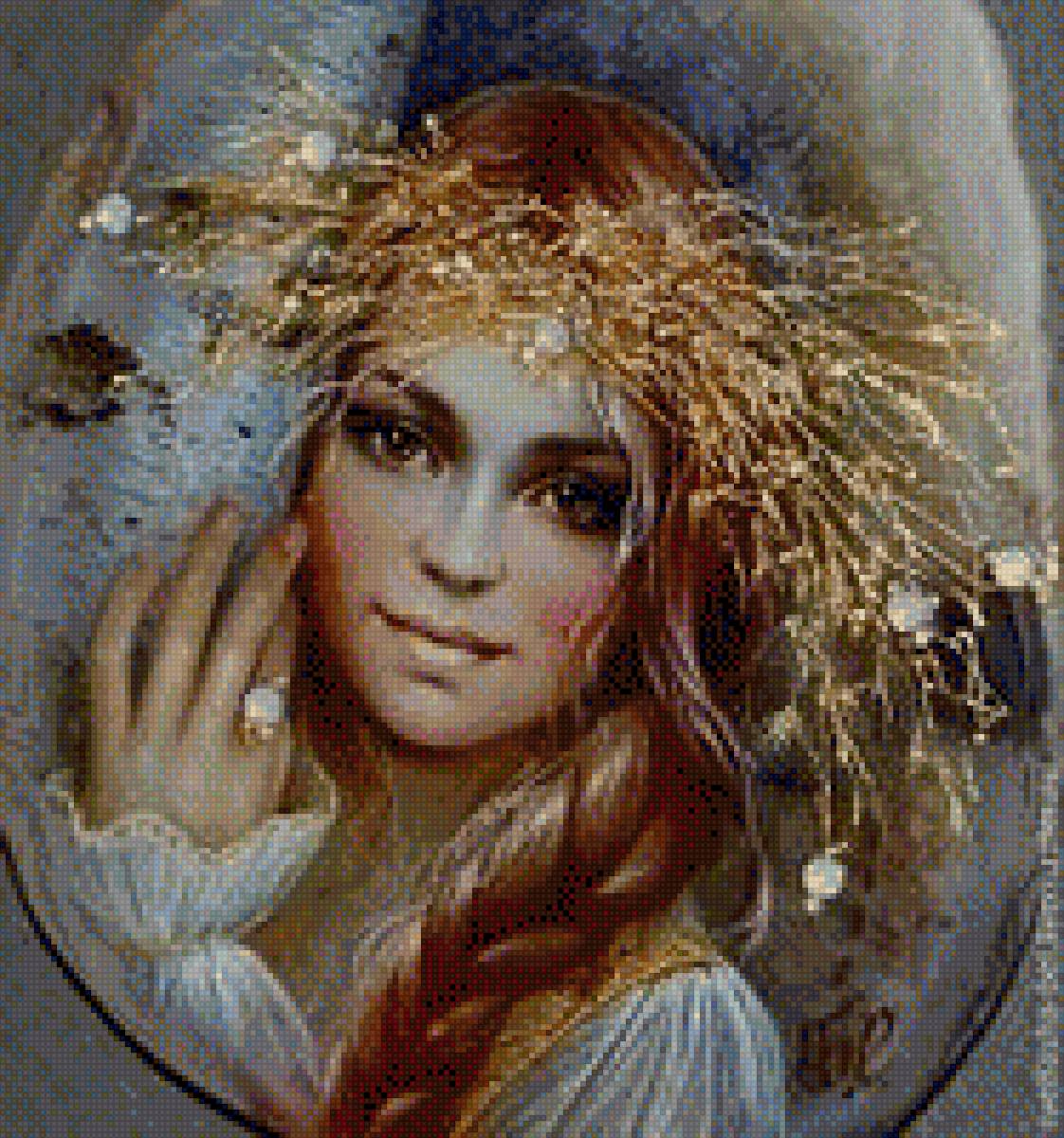 Берегиня - славянка, берегиня, образ, картина, женщина, красавица - предпросмотр