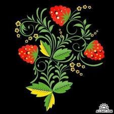 Ягодный мотв - узор, ягоды, образ, мотив, картина - оригинал