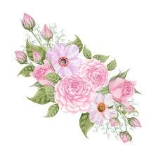 Цветочный мотив - цветок, природа, растение, узор, фрагмент, мотив - оригинал